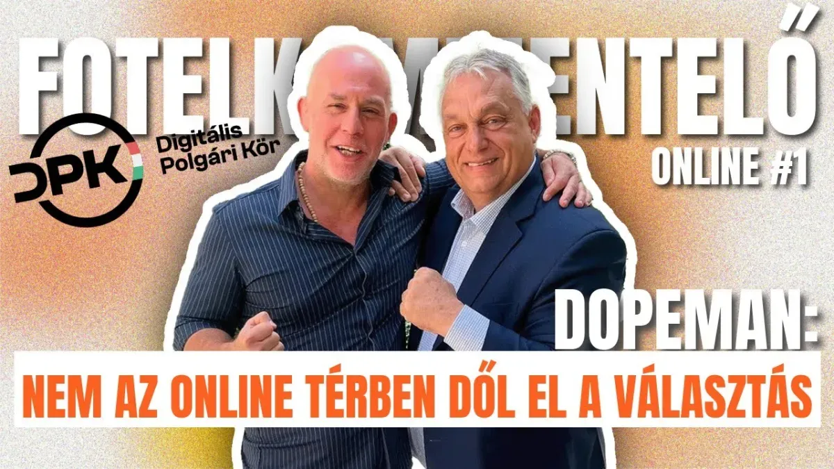 DOPEMAN NYILATKOZIK A DIGITÁLIS POLGÁRI KÖRRŐL- VIDEÓ